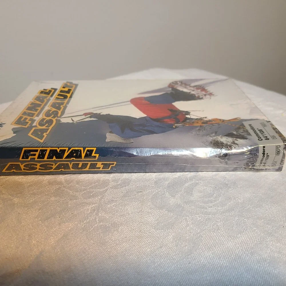 New, sealed, Commodore 64 EPYX Final Assault game